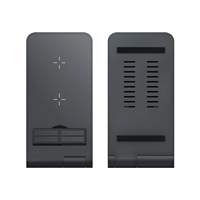 Station de chargement sans fil pliable 15W avec logo personnalisé pour téléphones mobiles montre intelligente écouteurs station de chargement sans fil OEM