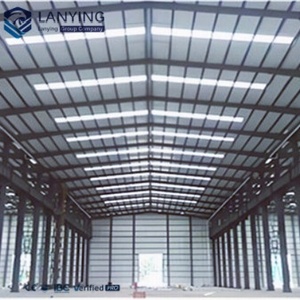 Entrepôt/atelier préfabriqué moderne à structure <span class=keywords><strong>en</strong></span> acier <span class=keywords><strong>de</strong></span> conception chinoise à faible coût avec solution globale - Product Image 2