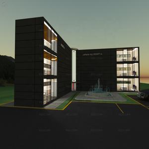 По индивидуальному заказу 3 этажная современная роскошная контейнер студия новый модульный жилой дом на продажу - Product Image 5