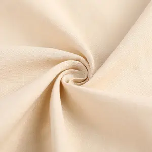 Bahar ve yaz için kalınlaşmış düz keten viskon kumaş etnik tarzı düz bez elbise bagaj iç kumaş