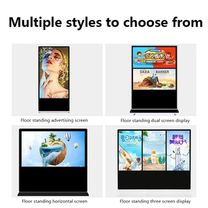 Dọc <span class=keywords><strong>LCD</strong></span> kỹ thuật số biển kiosk Totem 32-85 inch tương tác đứng tương tác cho các cửa hàng bán lẻ wayfinding giáo dục - Product Image 5