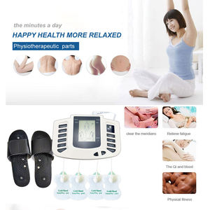 Alat pijat akupuntur Nadi elektrik Mini 2025, pemijat <span class=keywords><strong>Meridian</strong></span> tubuh terapi, pemijat kaki terapi Digital untuk menghilangkan rasa sakit - Product Image 4