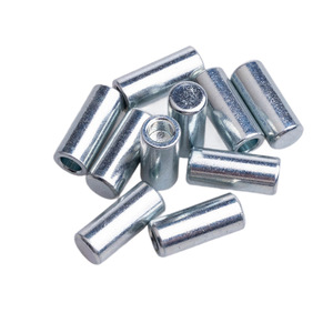 Dowel Pins Cylindrical Plain Carbon Steel Blue White Zinc Plating Level 4.8 General Usage - Product Image 3