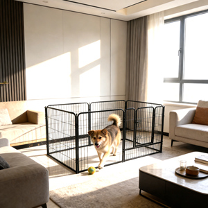Dog <strong>Cage</strong>, Dog Fence, Home Indoor Pet Fence, Free Combination of Small, Medium and Large Dog Fences - Product Image 4