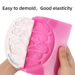 Chuantian Shore A0-A40 rtv-2 silicone platine de qualité alimentaire pour moule bricolage savon <span class=keywords><strong>bougie</strong></span> plâtre argile faisant liqud silicone - Product Image 2