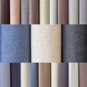 En stock, tissu texturé 100% polyester, effet coton, doux, respirant, tricot jacquard à côtes ondulées, t-shirts, vêtements de sport, extérieur - Product Image 6