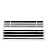 Grille rectangulaire personnalisée à montage au plafond pour sortie d'air conditionné central, diffuseur d'air de retour et port d'inspection à persiennes