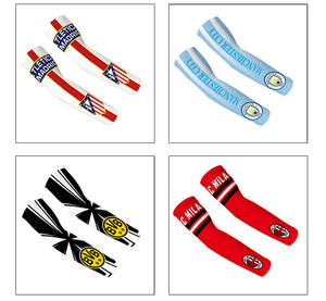 Manchons de refroidissement pour le football de la Coupe du Monde, manchons de protection solaire pour les fans de football, manchons de bras en soie glacée pour les sports de plein air, manchons de bras pour adultes pour l'été, manchons de bras pour équipe - Product Image 3