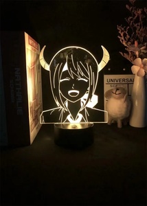 Lámpara de mesa 3d de Anime demon slayer, regalo de cumpleaños, Kamen Nidouz - Product Image 5