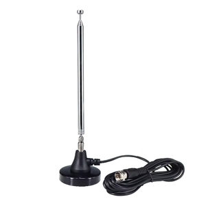 공장 직송 실내용 1080P 4K DVB-T2 DTMB UHF VHF 텔레스코픽 마그네틱 베이스 디지털 TV 안테나 <span class=keywords><strong>FM</strong></span> AM 라디오 HDTV 안테나 - Product Image 1