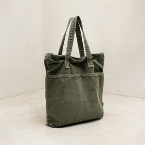 fourre-tout personnalisés en OEM 2025 Nouvelle marque pour dames Grande capacité Sacs fourre-tout en cuir vintage pour femmes - Product Image 3