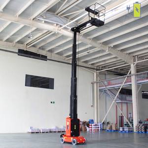 Kompakte Indoor Outdoor m Tragbare 300kg hydraulische Aerial Man Lift Arbeitsbühne Elektrischer mobiler Scheren heber - Product Image 6