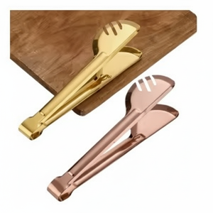 Pinces à pâtisserie élégantes en acier inoxydable, outil de service de desserts raffiné pour les mariages, les fêtes, les boulangeries, les buffets et les cafés - Product Image 1