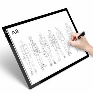 JACC <span class=keywords><strong>A3</strong></span> Slim Tracing Planche à <span class=keywords><strong>Dessin</strong></span> Light Pad pour le Projet en Plastique Acrylique Durable Modèle IDTP001 - Product Image 2