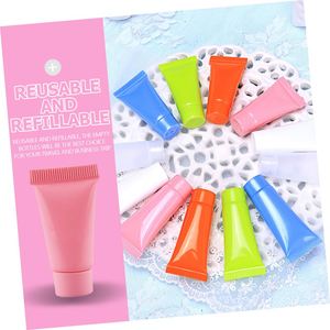 หลอดบีบลิปบาล์มและลิปสติกพลาสติก PE นิ่ม ขนาด 15 มล. พร้อมฝาเกลียว สำหรับบรรจุภัณฑ์เครื่องสำอาง - Product Image 3