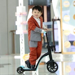 Fabricante Chino, Venta al por Mayor, Nuevo Scooter Musical de Tres Ruedas Tres en Uno para Niños de 1 a 6 Años - Product Image 5