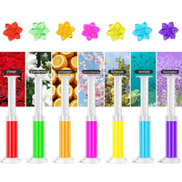 Nouveau détergent désodorisant, parfum, désodorisant pour salle de bain, nettoyant pour cuvette de toilettes, gel nettoyant pour cuvette de toilettes à l'odeur de fleurs