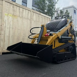 Mini theo dõi Skid chỉ đạo Bộ nạp với đứng dòng chảy cao tập tin đính kèm tùy chọn Trung Quốc phía trước <span class=keywords><strong>loader</strong></span> - Product Image 2