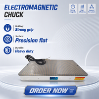 Solution de maintien magnétique pour machine de fraisage CNC pour tôles fines, distribution uniforme de force de précision à pôles fins