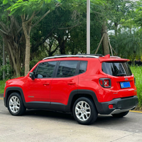 Jeep Renegade 1.4T Merah SUV Otomatis Bekas Dijual Murah Mobil Bekas Ekspor Dari Cina 5 Kursi