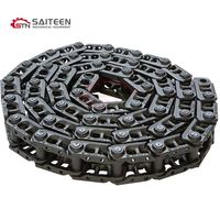 Cadena de oruga de acero para excavadora Hyundai, eslabón de oruga para piezas del tren de rodaje de bulldozer R220LC-9S