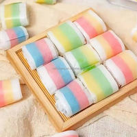 Cinta de Gomitas de Frutas de Marca Privada, Surtido de Caramelos Masticables Frutales, OEM ODM, Venta al por Mayor a Granel, Fabricante Directo de Fábrica, Bolsa Personalizada
