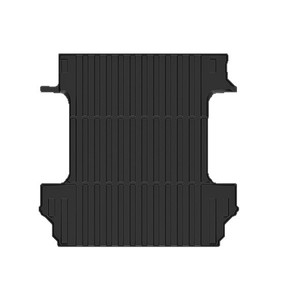 Tapete para la Puerta Trasera del Camión Phyloris, para GMC Sierra 1500 2019-2025, Material TPE, Negro, Protección de Carga - Product Image 1