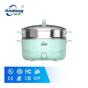 Andong electric chinese hot pot electric saucepan cooking pan temperature control