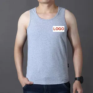 Produk populer Tank top berkualitas tinggi untuk pria Gym dengan obral besar