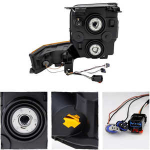 Faro Delantero para <span class=keywords><strong>Jeep</strong></span> <span class=keywords><strong>Commander</strong></span> <span class=keywords><strong>2006</strong></span>-2010, Luz de Conducción, Faros Delanteros, Faro Halógeno, Piezas de Automóvil, CH2519117 CH2518117 - Product Image 6