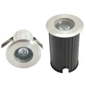 Thép không gỉ IP68 1W 3W <span class=keywords><strong>Mini</strong></span> <span class=keywords><strong>LED</strong></span> cảnh quan không thấm nước Đèn sàn ngầm - Product Image 1