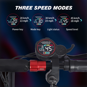 Scooter Eléctrico Potente de Alta Seguridad de 800W, 60Km de Autonomía, Portátil J11max, Scooter Portátil J11max J11max J11max Electri - Product Image 4