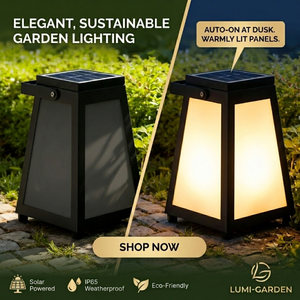 Lampe solaire de jardin LED portable en acier inoxydable WOSEN pour une utilisation en extérieur et en intérieur, éclairage nocturne décoratif, lampe solaire - Product Image 3