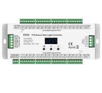 Sistema de controlador de iluminación Led inteligente para escaleras, Sensor de luz diurna, controlador de luz para tira de píxeles Led, 32CH, ES32, PIR
