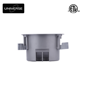 Boîtier électrique de plafond en PVC ETL pour installation ancienne, simple compartiment, 18 pouces cubes, pour prise/interrupteur, UL94 V0 ignifuge, gris - Product Image 5