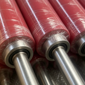 Rouleau en silicone pour machines de découpe de verre, résistant à la chaleur et à l'usure, dureté 60-95 Shore A - Product Image 3