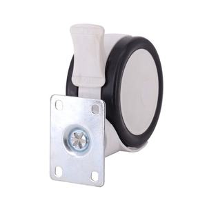 PU PA ABS bébé lit roulettes armoire roulette petite roulette 4 pouces verrouillable roulette pour Overbed <span class=keywords><strong>Table</strong></span> - Product Image 6