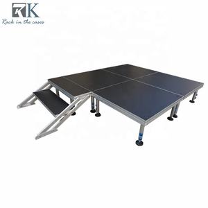 Plataforma de Escenario Portátil de Aluminio para Conciertos al Aire Libre, Bodas, Eventos, Podio Económico - Product Image 1