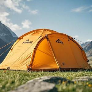 Carpa de Camping Tipo Domo para 3-4 Personas, de Tela de Poliéster, Totalmente Automática, para Viajes y Picnic al Aire Libre - Product Image 2