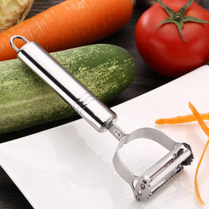 Éplucheur à julienne en acier inoxydable, râpe à pommes de terre, accessoires de cuisine, éplucheur à légumes, râpe double face, outils de cuisine M0191 - Product Image 4