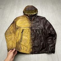 Veste à capuche personnalisée, style streetwear vintage, imperméable, changeant de couleur selon la température, fermeture éclair intégrale, pour homme, décontractée, hiver, extérieur