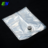 Sac d'eau refermable de grande capacité 5L 10L 15L 20L en PET/PA/AL/CPP pour l'emballage de l'eau minérale, du vin, du jus, de la vodka, de la bière, de la tequila