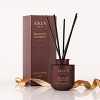 AIKUN OEM ODM, Set de Regalo de Difusor de Aromas y Velas con Productos de Aromaterapia para el Hogar, Etiqueta Privada, Pedido de Prueba, Respuesta Rápida al Mercado