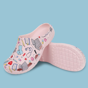 Scarpe Mediche con Stampa Infermiera, Ciabatte da Lavoro, Sandali <span class=keywords><strong>per</strong></span> Sala Operatoria, Scarpe da Infermieri in EVA <span class=keywords><strong>per</strong></span> Uomo e Donna, <span class=keywords><strong>per</strong></span> <span class=keywords><strong>Ospedale</strong></span> e Laboratorio - Product Image 4