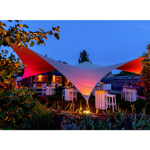 Offre Spéciale – Structures de Membrane Tensile Commerciales Coupe-Vent en PVDF pour Ombrage Paysager et Auvents de Marché - Product Image 1