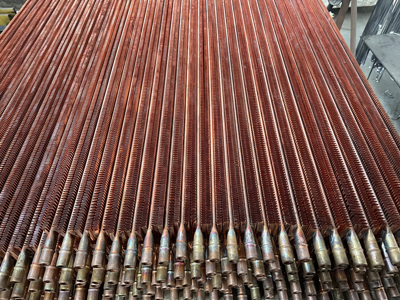 Fin Tube ASTM A213 T5 T11 T12 Alloy Steel HFW Finned Tube For Cooler Condenser Heat Exchanger