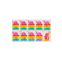 Luxuriöses Modernes Amerikanisches Rosa Acryl-Mahjong-Set mit 160 Steinen von My Fair Mahjong, Langlebig, Umweltfreundlich, Faltbar, Tragbar, Handbemalt