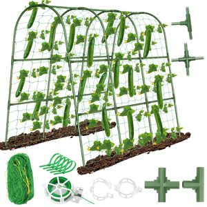 Support de treillis moderne en métal et plastique <span class=keywords><strong>pour</strong></span> concombres, légumes et <span class=keywords><strong>plantes</strong></span> <span class=keywords><strong>grimpantes</strong></span> - Product Image 6