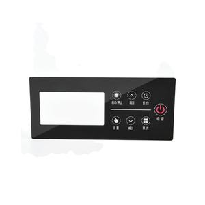 Panneau de porte en verre trempé imprimé intelligent sur mesure pour réfrigérateur-congélateur, vente chaude - Product Image 1