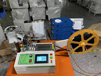 Machine de poinçon de coupe à chaud de bande Tr-120rdk le coupeur automatique de sangle de tissu de polyester de corde en nylon de ruban